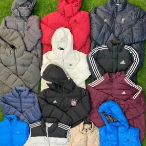 Adidas Puffer Jackets 100 pieces