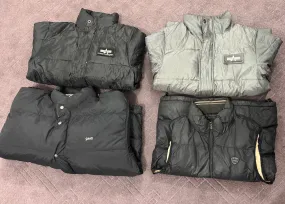 Aplha industries puffer jackets 10 pcs