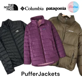 Branded Puffer Jackets *Patagonia*TheNorthFace*Columbia*