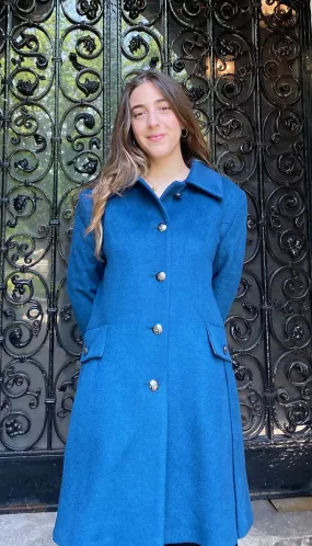 Caitlyn - Redingote Coat- 50% Cashmere Wool Blend