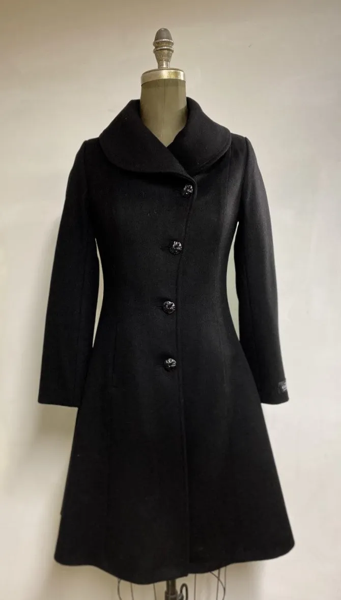 Elisabeth Fit & Flair Coat - 50% Cashmere & Wool Blend