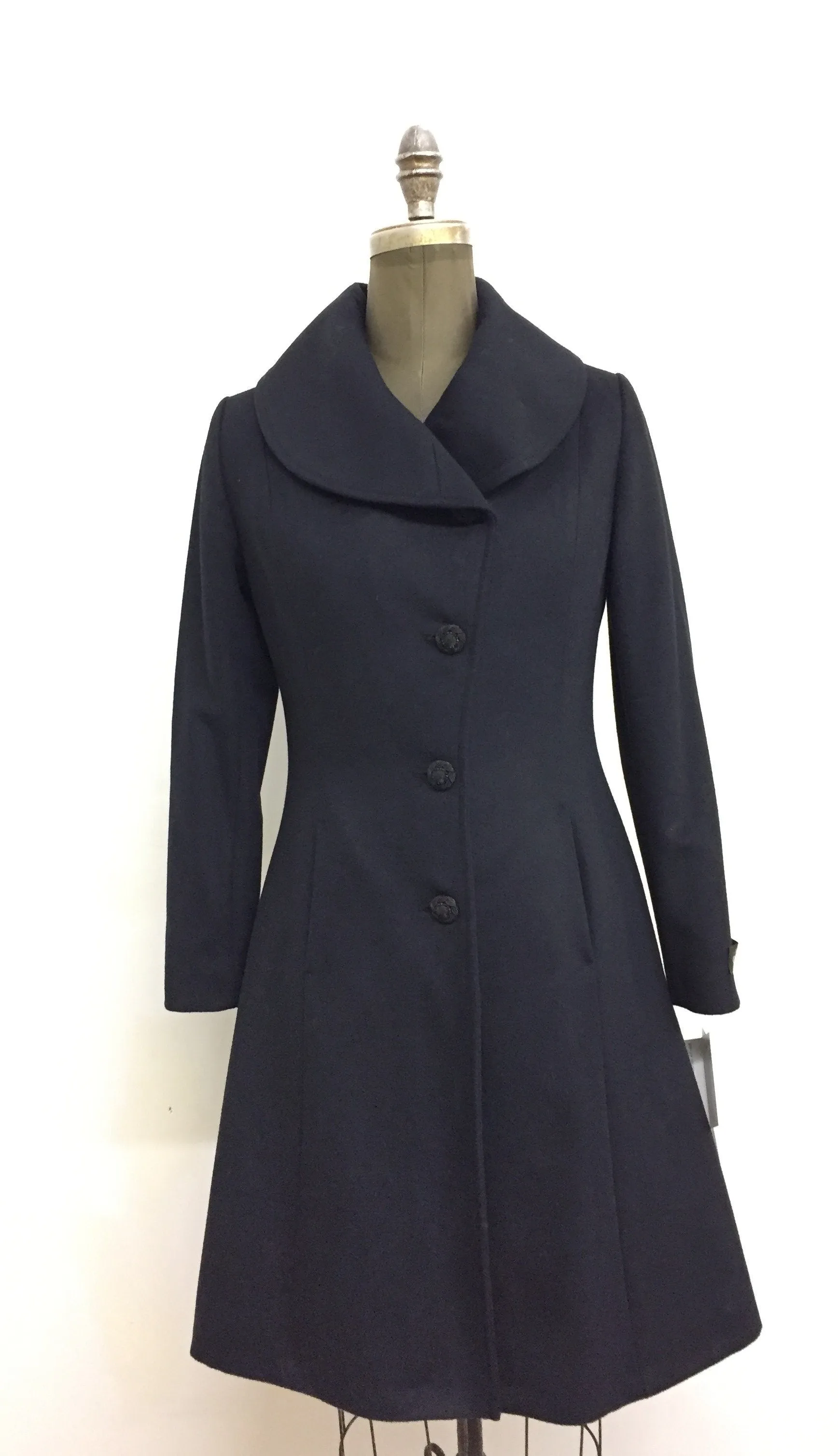 Elisabeth Fit & Flair Coat - 50% Cashmere & Wool Blend