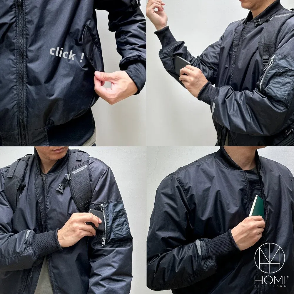 HOMI Urban Down Jacket - MA 1 Bomber