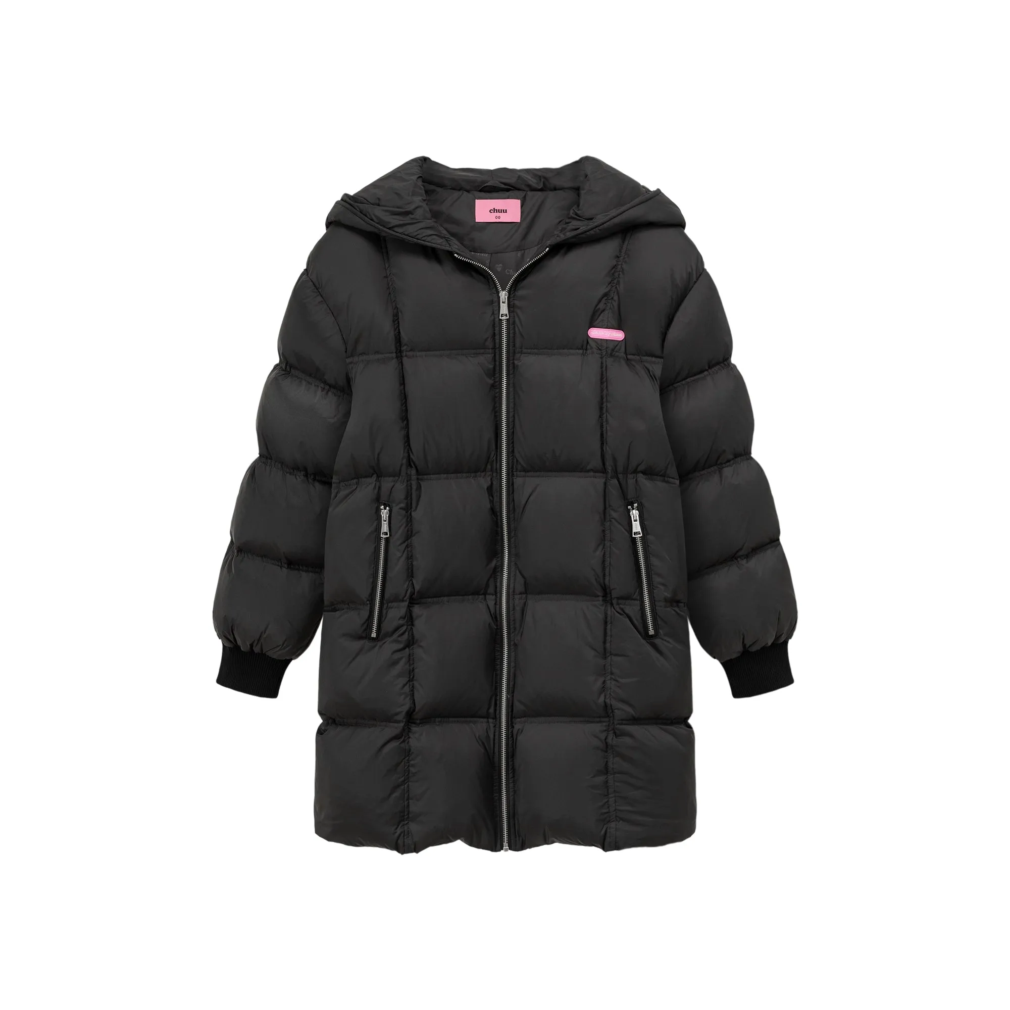 Hooded Duck Down Padded Jacket