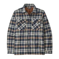 Men's Insulated Organic Cotton Midweight Fjord Flannel Shirt