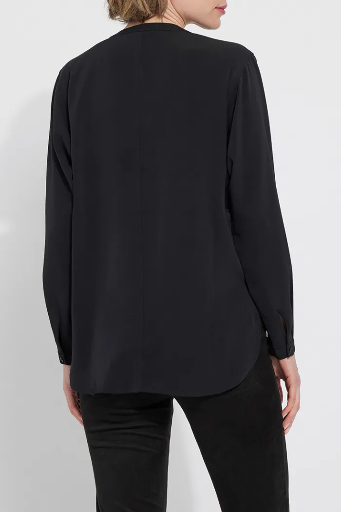 Mia Stretch Woven Top