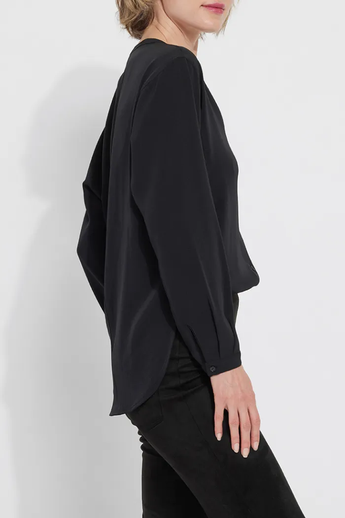 Mia Stretch Woven Top