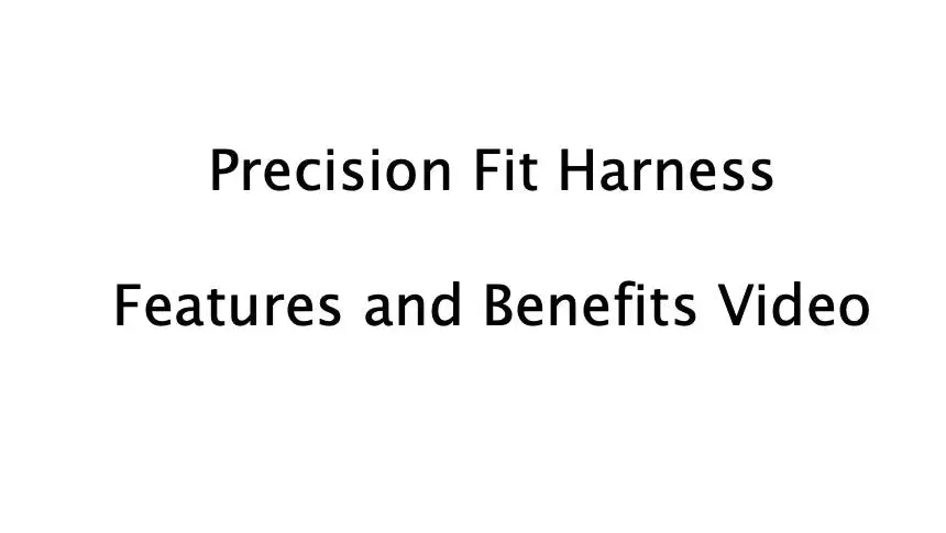 Precision Fit™ Step In Dog Harness Adjustable Nylon - 3 LBS to 40 LBS