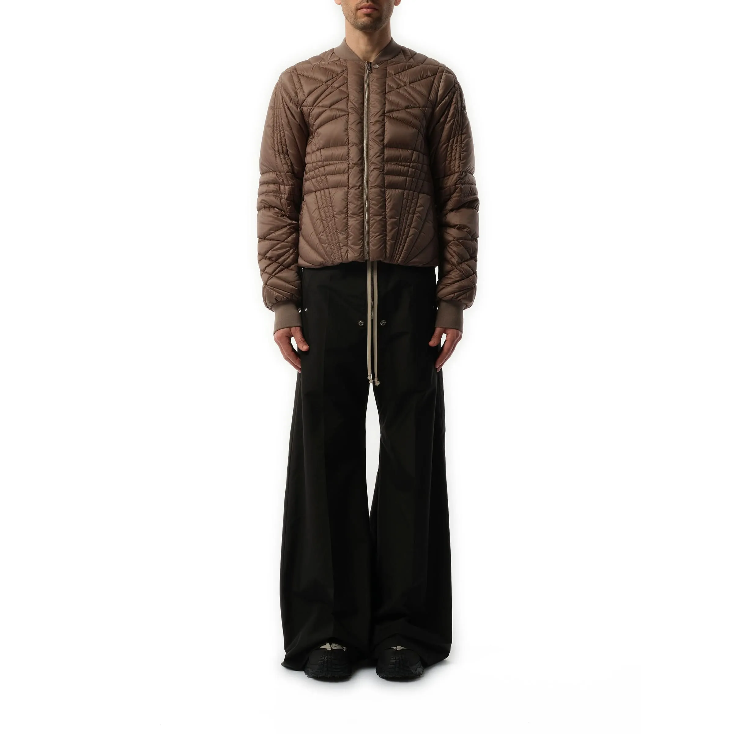 Rick Owens x Moncler Megapenta Flight Jacket in Dust