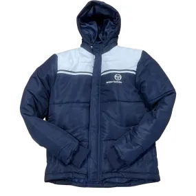 SERGIO TACCHINI PUFFER JACKET  - MEN’S- MARITIME BLUE/ WHITE