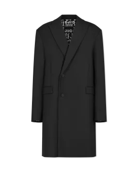 Single-Breasted Long Coat