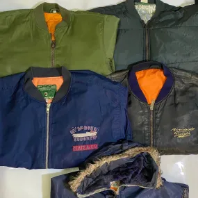 Vintage bomber/flight jackets 8 pcs